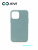 Накладка задняя Xivi для APPLE iPhone 12 6.7, Silicon Case, силикон, матовая, №56, цвет зелёный 1