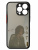Накладка задняя для iPhone 13 Pro, "Игра в кальмара, персонаж 067", защита камеры, цветные края, чёрный