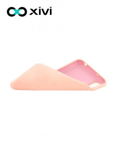 Накладка задняя Xivi для XIAOMI Redmi 9A, Silicon Case, силикон, матовая, №30, цвет розовый 6