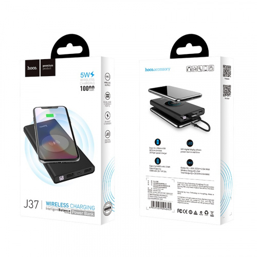 hoco-j37-wisdom-wireless-charging-mobile-power-bank-10000-mah-box