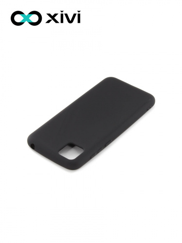 Накладка задняя Xivi для HUAWEI Y5P 2020 HONOR9S, Silicon Case, силикон, матовая, №1, цвет чёрный 4