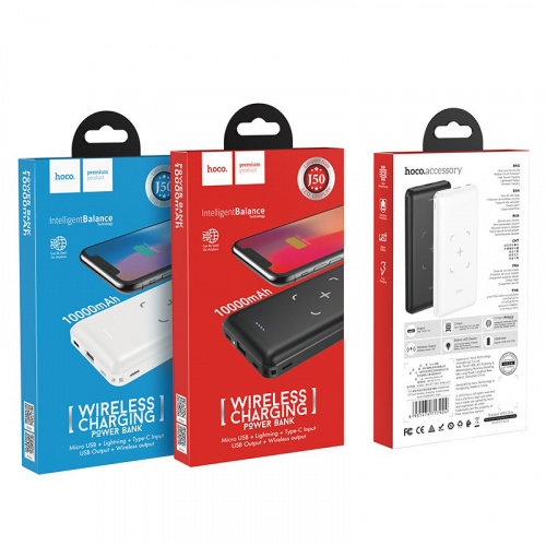 hoco-j50-surf-wireless-charging-mobile-power-bank-10000mah-packages