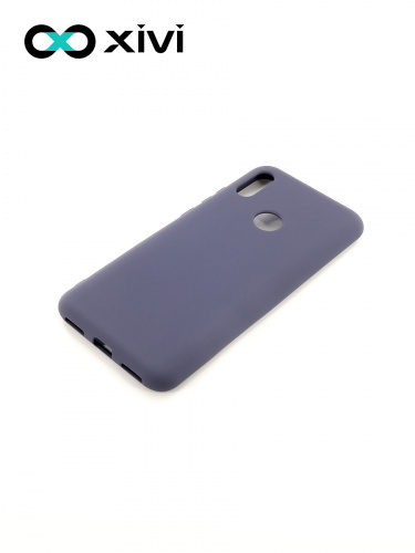 Накладка задняя Xivi для HUAWEI Y6 PRIME 2019 Y6S, Silicon Case, силикон, матовая, №2, цвет индиго, тёмный 3