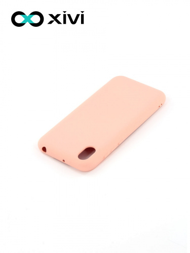 Накладка задняя Xivi для HUAWEI Y5 (2019) 8S, Silicon Case, силикон, матовая, №39, цвет бежевый 4