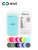 Накладка задняя Xivi для APPLE iPhone 6 6S (4.7), Silicon Case, силикон, матовая, №8, цвет голубой 5