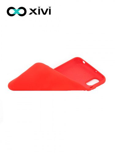 Накладка задняя Xivi для XIAOMI Redmi 9A, Silicon Case, силикон, матовая, №4, цвет морковный 6