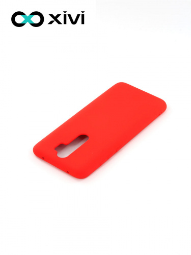 Накладка задняя Xivi для XIAOMI REDMI NOTE 8 PRO, Silicon Case, силикон, матовая, №4, цвет морковный 4