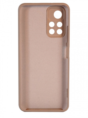 Накладка задняя для XIAOMI POCO M4 PRO, Soft Touch, 0,2 мм, силикон, цвет: молочный