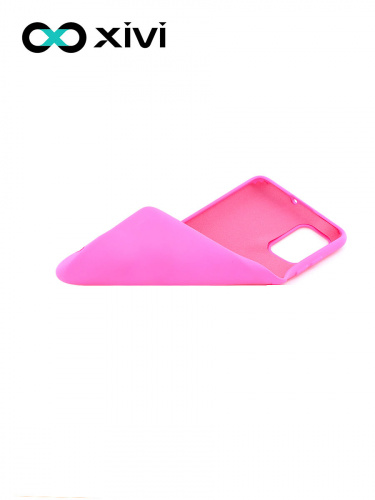 Накладка задняя Xivi для SAMSUNG Galaxy A31, Silicon Case, силикон, матовая, №33, цвет розовый 6
