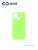 Накладка задняя Xivi для SAMSUNG Galaxy A21S, Silicon Case, силикон, матовая, №61, цвет салатовый 1