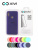 Накладка задняя Xivi для HUAWEI Y6 PRIME 2019 Y6S, Silicon Case, силикон, матовая, №17, цвет фиолетовый 5