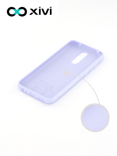 Накладка задняя Xivi для XIAOMI Redmi 8, Silicon Case, силикон, матовая, №11, цвет лавандовый 2