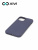Накладка задняя Xivi для APPLE iPhone 12 6.7, Silicon Case, силикон, матовая, №2, цвет индиго, тёмный 3