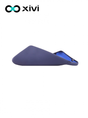 Накладка задняя Xivi для SAMSUNG  Galaxy S10, Silicon Case, силикон, матовая, №2, цвет индиго, тёмный 6