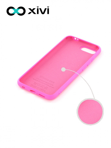 Накладка задняя Xivi для HUAWEI Honor 10, Silicon Case, силикон, матовая, №33, цвет розовый 2