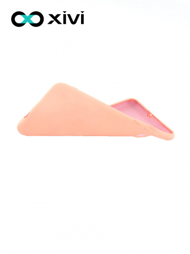 Накладка задняя Xivi для HUAWEI P30 Lite Nova 4E, Silicon Case, силикон, матовая, №39, цвет бежевый 6