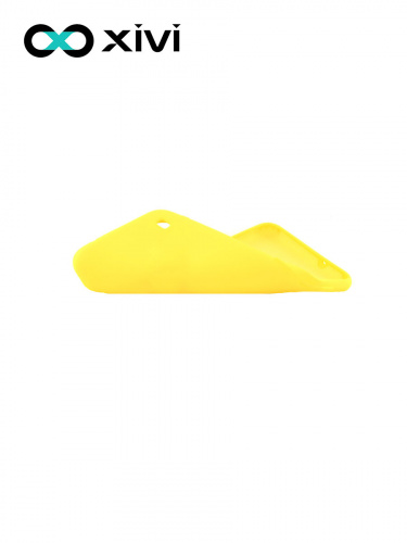 Накладка задняя Xivi для SAMSUNG Galaxy A10 A105, Silicon Case, силикон, матовая, №41, цвет жёлтый 6
