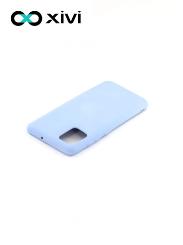 Накладка задняя Xivi для SAMSUNG Galaxy A51 5G, Silicon Case, силикон, матовая, №42, цвет сиреневый 4
