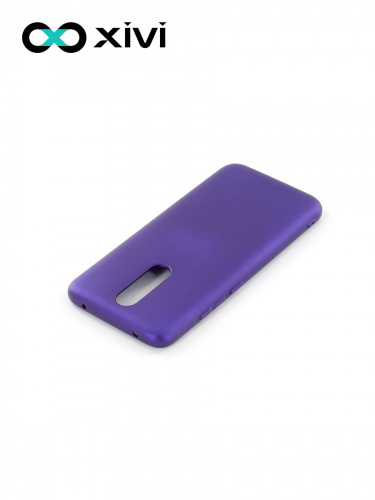 Накладка задняя Xivi для XIAOMI Redmi 8, Silicon Case, силикон, матовая, №17, цвет фиолетовый 4