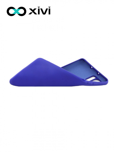Накладка задняя Xivi для HUAWEI P30 Pro, Silicon Case, силикон, матовая, №47, цвет синий 6