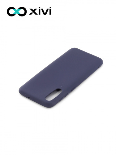 Накладка задняя Xivi для SAMSUNG Galaxy A50 A30S A50S, Silicon Case, силикон, матовая, №2, цвет индиго, тёмный 4