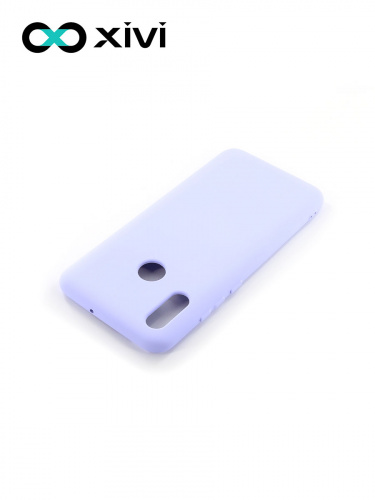Накладка задняя Xivi для HUAWEI P Smart (2019), Silicon Case, силикон, матовая, №11, цвет лавандовый 4