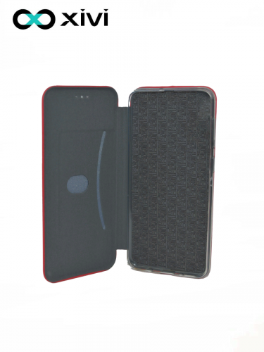 Чехол-книжка Xivi для APPLE iPhone 11, Fashion Case, на магните, экокожа, цвет красный 4