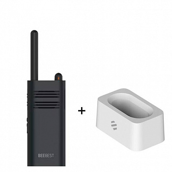 Рация переносная XIAOMI, A208,Jifeng talkie, FM-радио, управлением через приложение, чёрный
