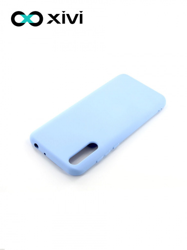 Накладка задняя Xivi для HUAWEI Y8P 2020 P SMART S, Silicon Case, силикон, матовая, №42, цвет сиреневый 4