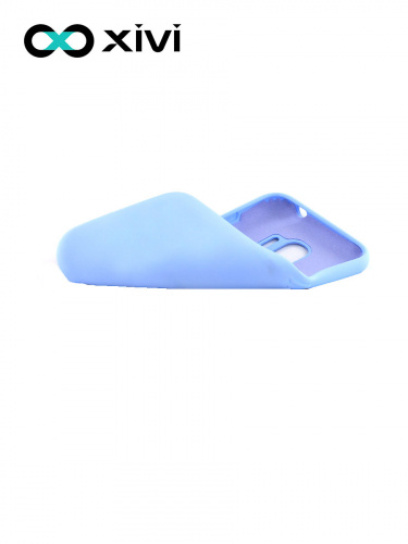 Накладка задняя Xivi для SAMSUNG Galaxy J2 2018 J250G, Silicon Case, силикон, матовая, №42, цвет сиреневый 6