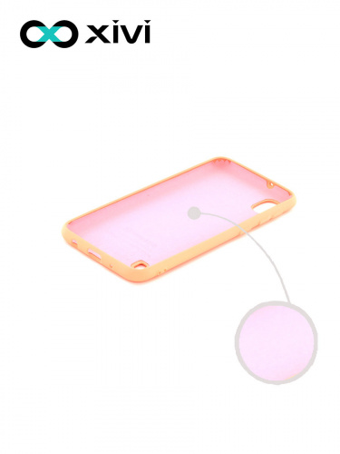 Накладка задняя Xivi для SAMSUNG Galaxy A10 A105, Silicon Case, силикон, матовая, №39, цвет бежевый 2