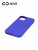 Накладка задняя Xivi для APPLE iPhone 12 6.7, Silicon Case, силикон, матовая, №47, цвет синий 3