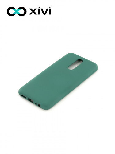Накладка задняя Xivi для XIAOMI Redmi 8, Silicon Case, силикон, матовая, №46, цвет изумрудный 3