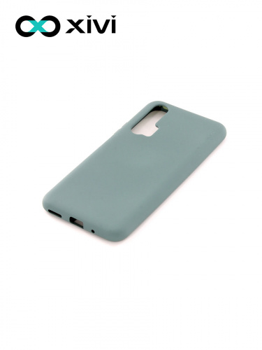 Накладка задняя Xivi для HUAWEI HONOR 20 PRO, Silicon Case, силикон, матовая, №56, цвет зелёный 3