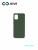 Накладка задняя Xivi для SAMSUNG Galaxy A31, Silicon Case, силикон, матовая, №59, цвет темно-зеленый 1