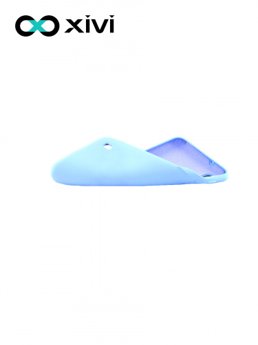 Накладка задняя Xivi для SAMSUNG Galaxy A10 A105, Silicon Case, силикон, матовая, №42, цвет сиреневый 6