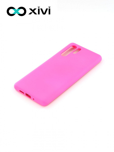 Накладка задняя Xivi для HUAWEI P30 Pro, Silicon Case, силикон, матовая, №33, цвет розовый 3