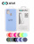 Накладка задняя Xivi для SAMSUNG Galaxy A21S, Silicon Case, силикон, матовая, №42, цвет сиреневый 5
