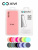 Накладка задняя Xivi для HUAWEI Y8P 2020 P SMART S, Silicon Case, силикон, матовая, №19, цвет розовый 5