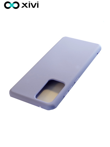 Накладка задняя Xivi для SAMSUNG  Galaxy A52, Silicon Case, силикон, матовая, №11, цвет лавандовый (2)