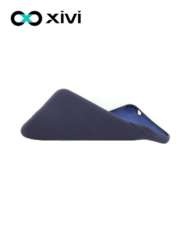 Накладка задняя Xivi для HUAWEI Y5P 2020 HONOR9S, Silicon Case, силикон, матовая, №2, цвет индиго, тёмный 6