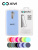 Накладка задняя Xivi для XIAOMI REDMI NOTE 8 PRO, Silicon Case, силикон, матовая, №42, цвет сиреневый 5