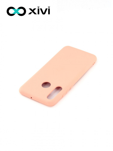 Накладка задняя Xivi для HUAWEI P30 Lite Nova 4E, Silicon Case, силикон, матовая, №39, цвет бежевый 4