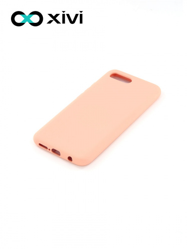 Накладка задняя Xivi для HUAWEI Honor 10, Silicon Case, силикон, матовая, №39, цвет бежевый 3