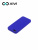 Накладка задняя Xivi для APPLE iPhone 5 5S SE, Silicon Case, силикон, матовая, №47, цвет синий 4