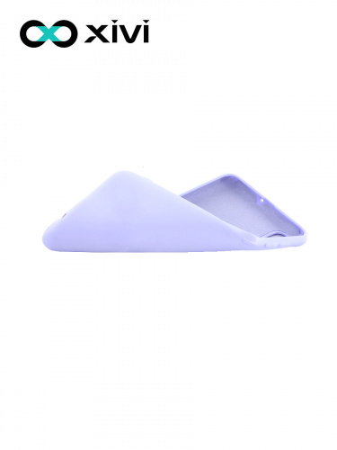 Накладка задняя Xivi для SAMSUNG Galaxy A50 A30S A50S, Silicon Case, силикон, матовая, №11, цвет лавандовый 6