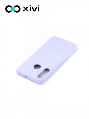 Накладка задняя Xivi для HUAWEI P30 Lite Nova 4E, Silicon Case, силикон, матовая, №11, цвет лавандовый 4