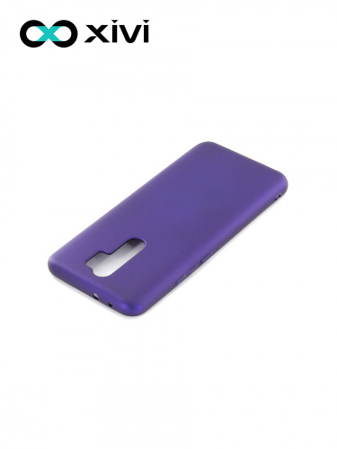 Накладка задняя Xivi для XIAOMI Redmi 9, Silicon Case, силикон, матовая, №17, цвет фиолетовый 4