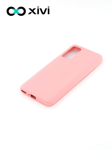 Накладка задняя Xivi для HUAWEI Honor 30 , Silicon Case, силикон, матовая, №19, цвет розовый 3