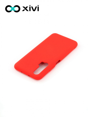 Накладка задняя Xivi для HUAWEI HONOR 20 PRO, Silicon Case, силикон, матовая, №4, цвет морковный 4